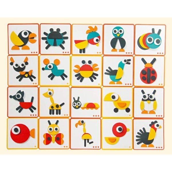 بزل الحيوانات الخشبية 🧩😍