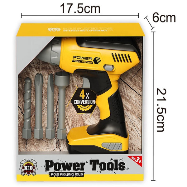 درل للأطفال يعمل عن طريق البطاريات 🔩🪛