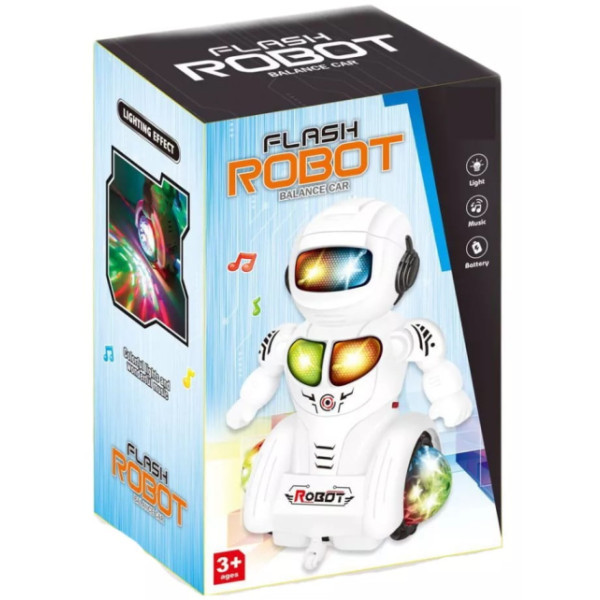 الروبوت المضيء المتحرك 🤖