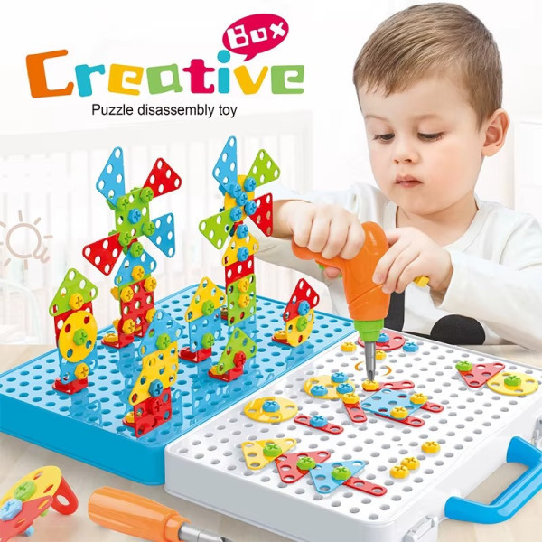 عدة المهندس الصغير 187 قطعة 👷‍♂️🔩🔧