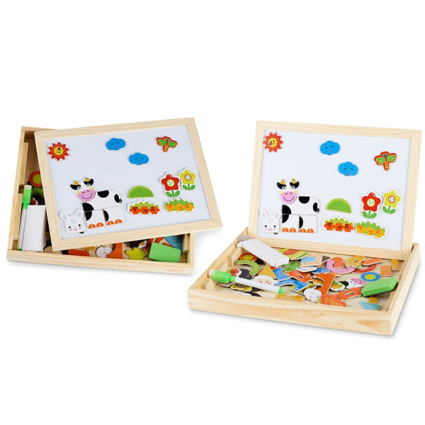 اللوح التعليمي المزدوج 🧲✍️🎨