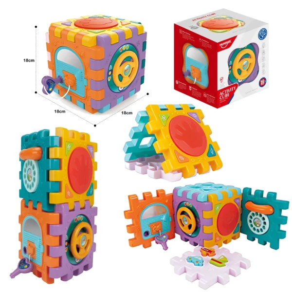 المكعب التعليمي المتعدد 6 في 1  🧠🥇