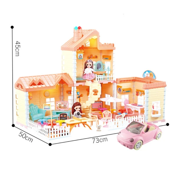 قصر الدمى ذو الطابقين ! ✨🎀🏡
