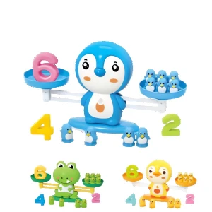 لعبة العد والتوازن 🐧🐸🐥